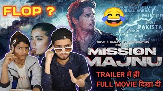 Mission Majnu Trailer Review Reaction | Sidharth Malhotra | Rashmika mandanna | Aklesh Bhamore