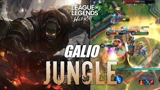 Galio Jungle Broken Champion - Wild Rift