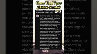 ¿Bueno o malo? Chery Tiggo