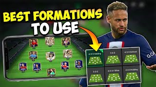 Best Formations to Use in EA FC Mobile 24!