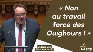 Non au travail forcé des Ouïghours !