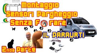 Montaggio sensori parcheggio