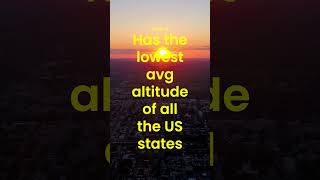 Which US State Has the Lowest Avg Altitude? USA Travel Trivia 48