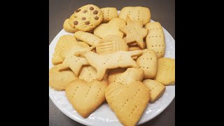 HOW TO MAKE THE BEST SHORTBREAD BISCUIT-BUTTER COOKIES  #ghana #cookiesrecipe #flour #biscuit