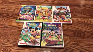 My Five DVDs for Mickey Mouse Storybook Weekend