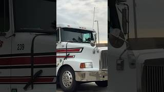 White GMC and 4300 #truck #truckdriving #trucking