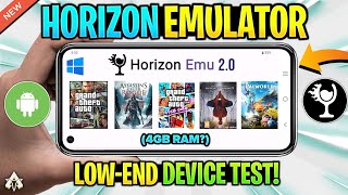 🔥 TESTING HORIZON EMULATOR V2.0 ON *LOW-END* ANDROID - BEST SETTINGS & GAMEPLAY! WINDOWS EMULATOR