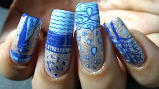 Monsoon Rain Nails || Beautybigbang