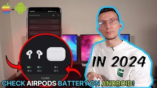 How to check Apple Airpods battery status on Android in 2024 || TESTED AND IT WORKS!!