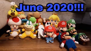 SUPER MARIO PLUSH COLLECTION AS OF JUNE 2020!! (NEW BABY MARIO PLUSH) VERY LATE 100 SUB SPECIAL!