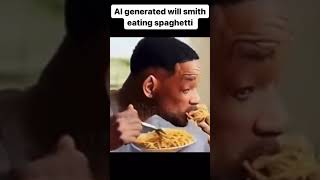 AI Will Smith eating spaghetti