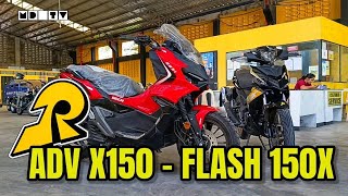 2024 RUSI ADV X150i vs FLASH 150X #MDTV