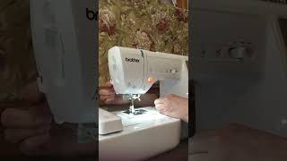 Brother SE625: How to Use the Automatic Needle Threader #shorts