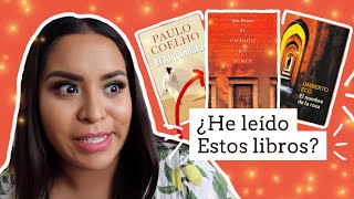 LIBROS FAMOSOS QUE NO HE LEÍDO | La Odisea? El Quijote? 100 años de soledad? La Biblia?