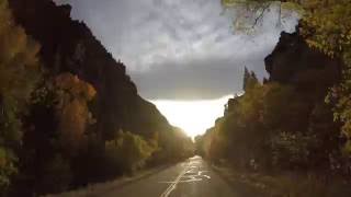 A quick drive through the timpanogos pass trying a Gopro Hero 5 in 4k