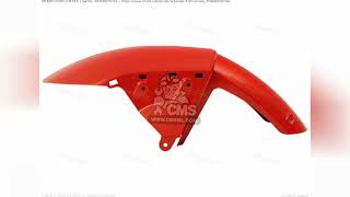 35004-0076-724 fender-front,p.m.red Kawasaki