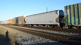 Norfolk Southern NS 153 with a Monster 11,000 Feet Manifest at Track speed 50mph in Austell GA