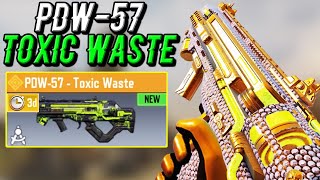 *FREE* PDW-57 TOXIC WASTE BLUEPRINT WITH DIAMOND CAMO GAMEPLAY COD MOBILE (Season 10)