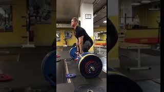 Deadlift 335kg @ 93 kg b/w, 20 y.o.