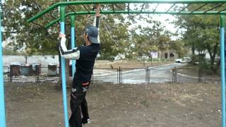 One arm pull ups