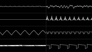 E=FamiTracker 6581 SID + Ricoh 2A03 Sound Test [Oscilloscope View]