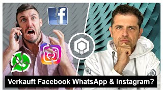 Muss Facebook Instagram und WhatsApp verkaufen? • 🇺🇸 • fb • 🧑🏻‍⚖️ •