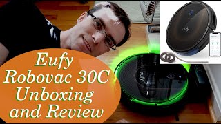 Review and unboxing Eufy Robovac 30C robot vacuum cleaner