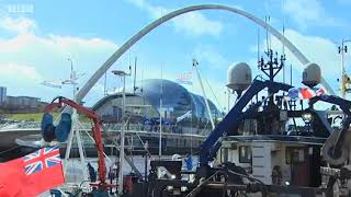 Brexit: Tyneside Flotilla - Remainers shout abuse at fishermen (again!)