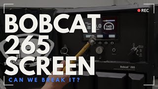 Miller Bobcat 265 LCD Screen Durability - Can we break it? Can we fix it?