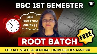 Launching BSc 1st Semester NEW BATCH for Session 2024-25 🎉 for Botany & Zoology by Sciencewaali 💯🔥