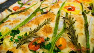 Gardenscape Focaccia in a Marra Forni Electric Brick Oven