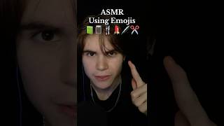 Making ASMR Using These Emojis #asmr #shorts