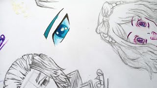 ANIME EYE DRAWING FOR BEGINNER ||TOKYO REVENGER || @DXARTZ