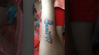 Girl Tattoo On Hand | Name Tattoo | Sunil Name Tattoo Design