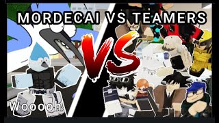 MORDECAI VS TEAMERS / Venciendo a Teamers parte 27 / Especial 3K - Jujutsu Shenanigans - Roblox.