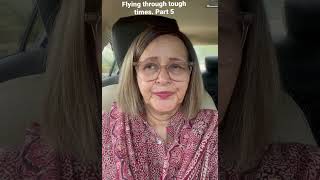 Flying through tough times. Part 5. #shorts, #youtube, #shireengheba, #overcomestress,