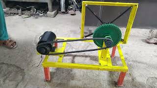 Make Flywheel Spring Machine Free Energy Generator with Spring Machine Complete Process