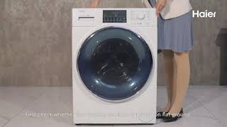 Hindi Unb Abnormal vibration Noisy problem of front load washing machine Haier