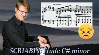 Scriabin Etude C# minor Op 2 no 1 - Analysis: HOPELESSLY ROMANTIC