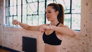 3 MINUTE EASY TO FOLLOW DANCE WORKOUT | Danielle Peazer