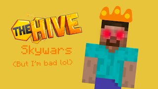 Cubecraft pro tries to be good at Hive skywars