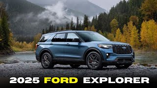 New Ford Explorer 2025 - New American SUV Innovation!