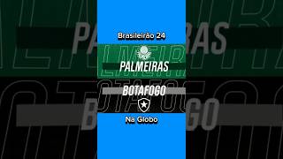 Chamada| Palmeiras e Botafogo pelo Campeonato Brasileiro.