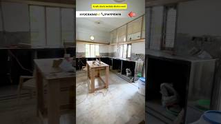 🔥Acrylic sheets modular kitchen working process Hyderabad Interior work 9161910416 #shortvideo  ￼