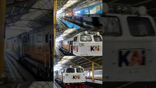 KERETA API TAKSAKA TAMBAHAN DENGAN RANGKAIAN NEW GENERATION #shorts #keretaapi