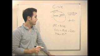 Maths - Shapes and Geometry - Circle Area and Circumference