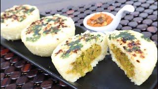 அசத்தலான வெஜ் சான்ட்விச் இட்லி | veg sandwich idli recipe | stuffed rava idli sandwich recipe