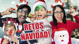 OLIMPIADA DE RETOS VIRALES NAVIDEÑOS | Team Family Juega