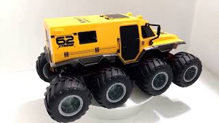 My 1:12 Scale R/C S.W.A.T. 8WD A/T Amphibious Monster Truck Tank