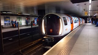 Afternoon on the Glasgow 'Clockwork Orange'  Subway on Friday 23rd February.